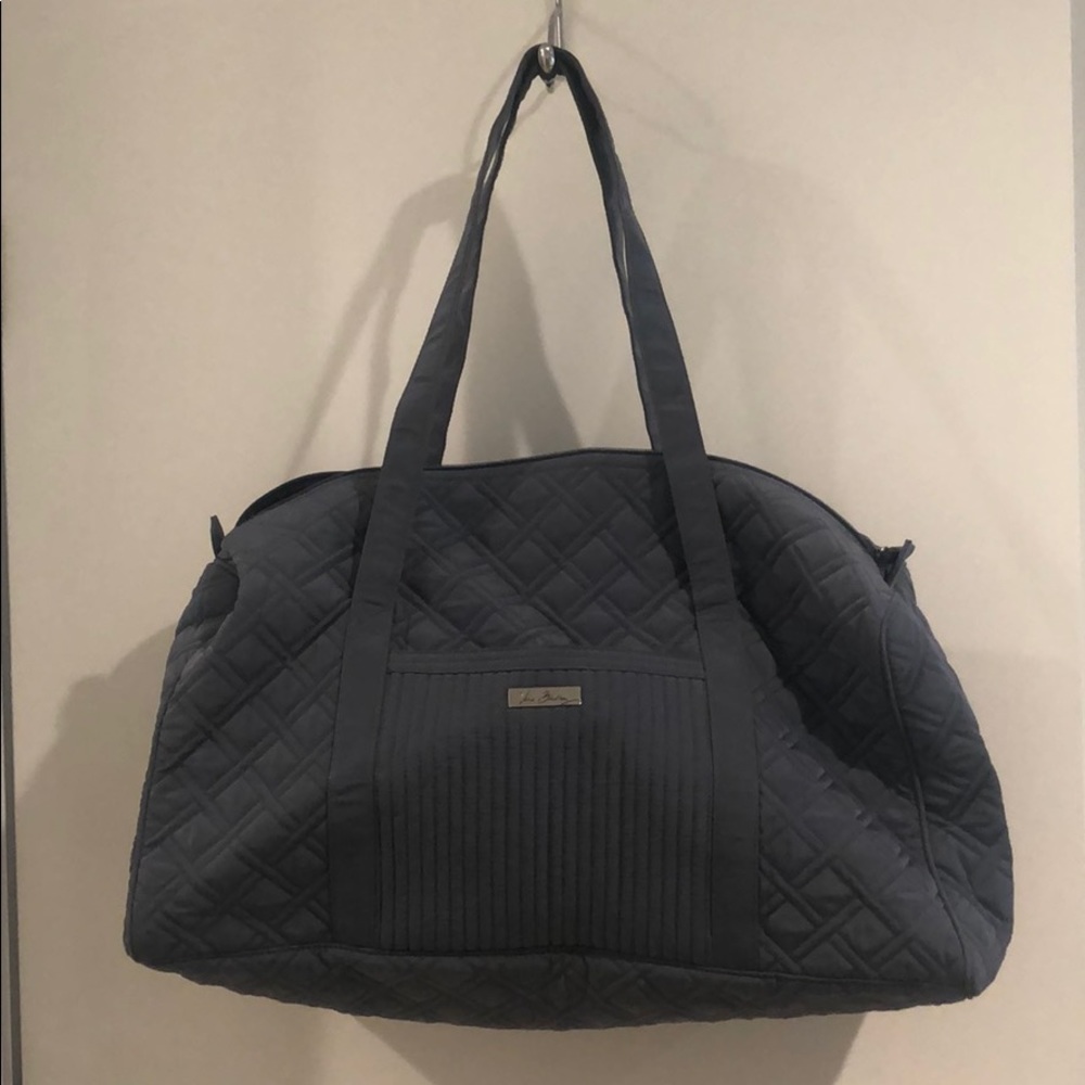 Gray Vera Bradley Duffle. Barely used